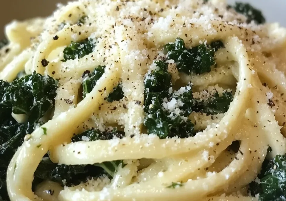 Cacio e Pepe Kale Salad