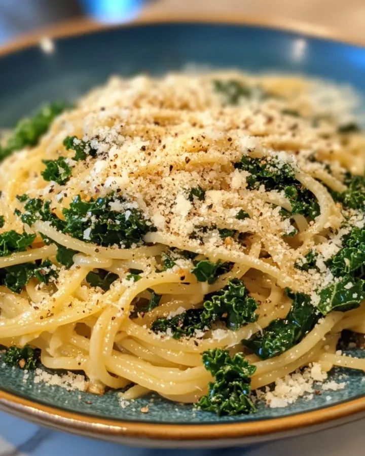 Cacio e Pepe Kale Salad