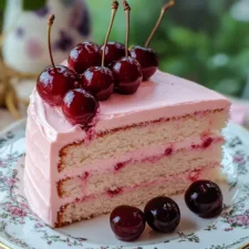 Cherry Cake with Cherry Cream Cheese Frosting Recipe
