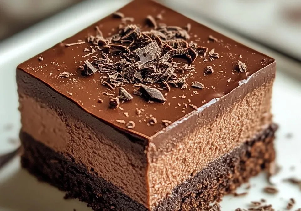 Chocolate Fudge Layered Bliss