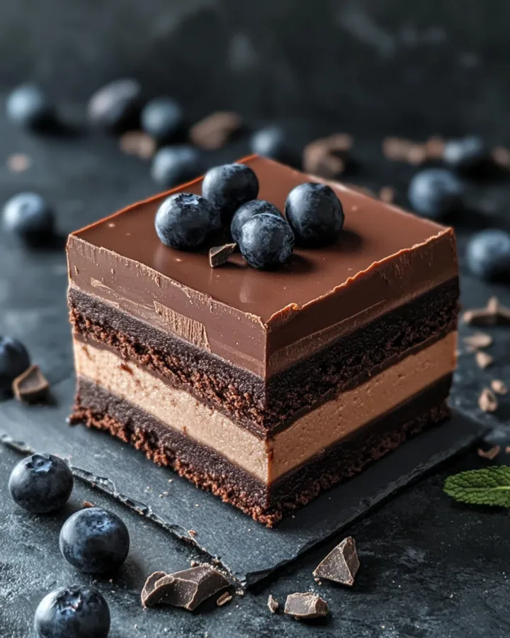 Chocolate Fudge Layered Bliss