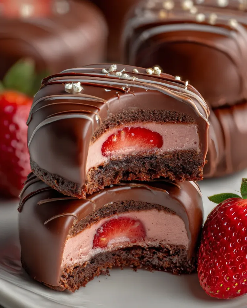 Chocolate-Strawberry Towers