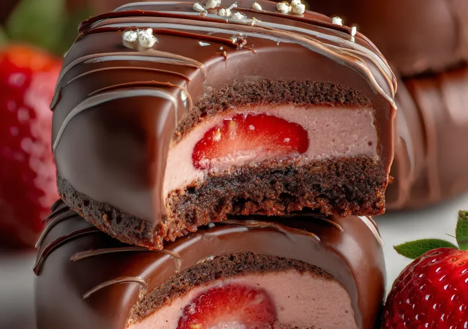 Chocolate-Strawberry Towers