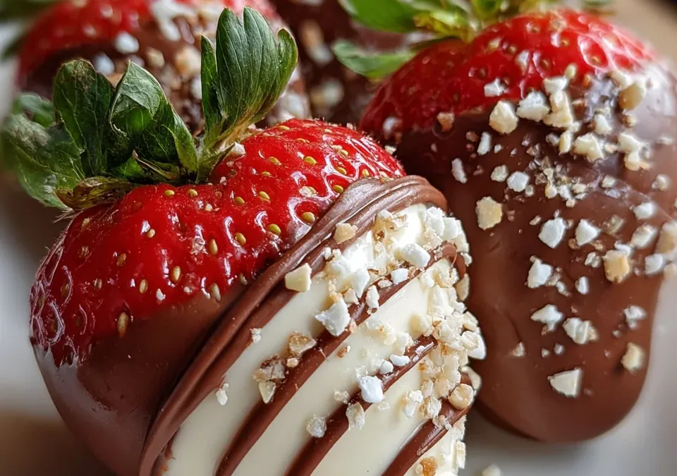 Chocolate-Strawberry Towers