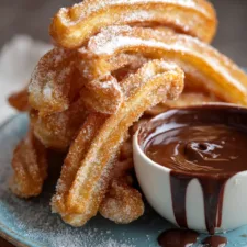 Churros with Chocolate Dipping Sauce: A Delicious and Irresistible Recipe