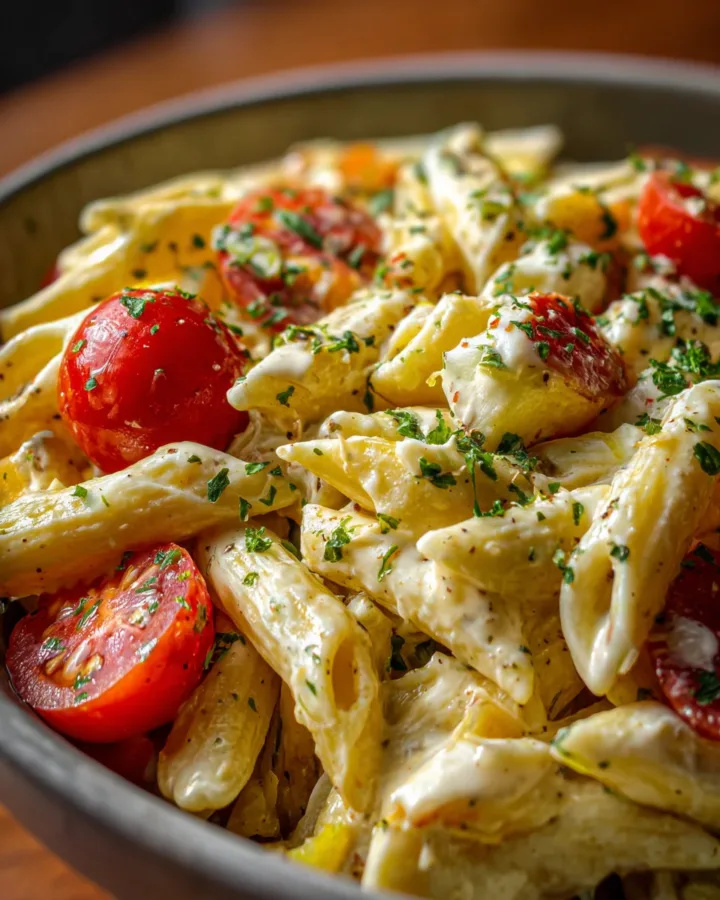 Creamy Vegan Pasta Salad