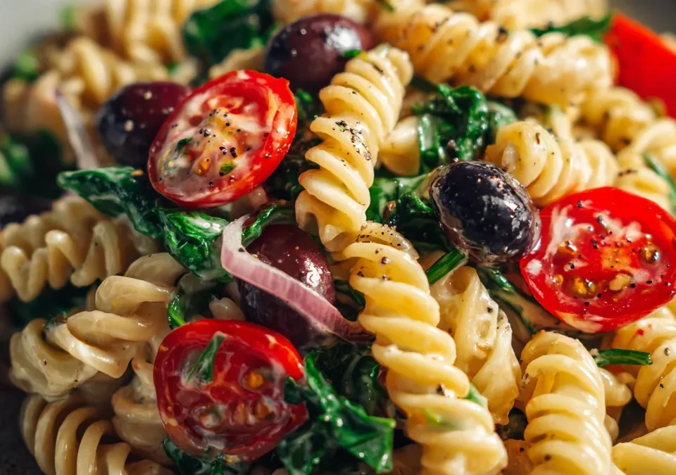Creamy Vegan Pasta Salad