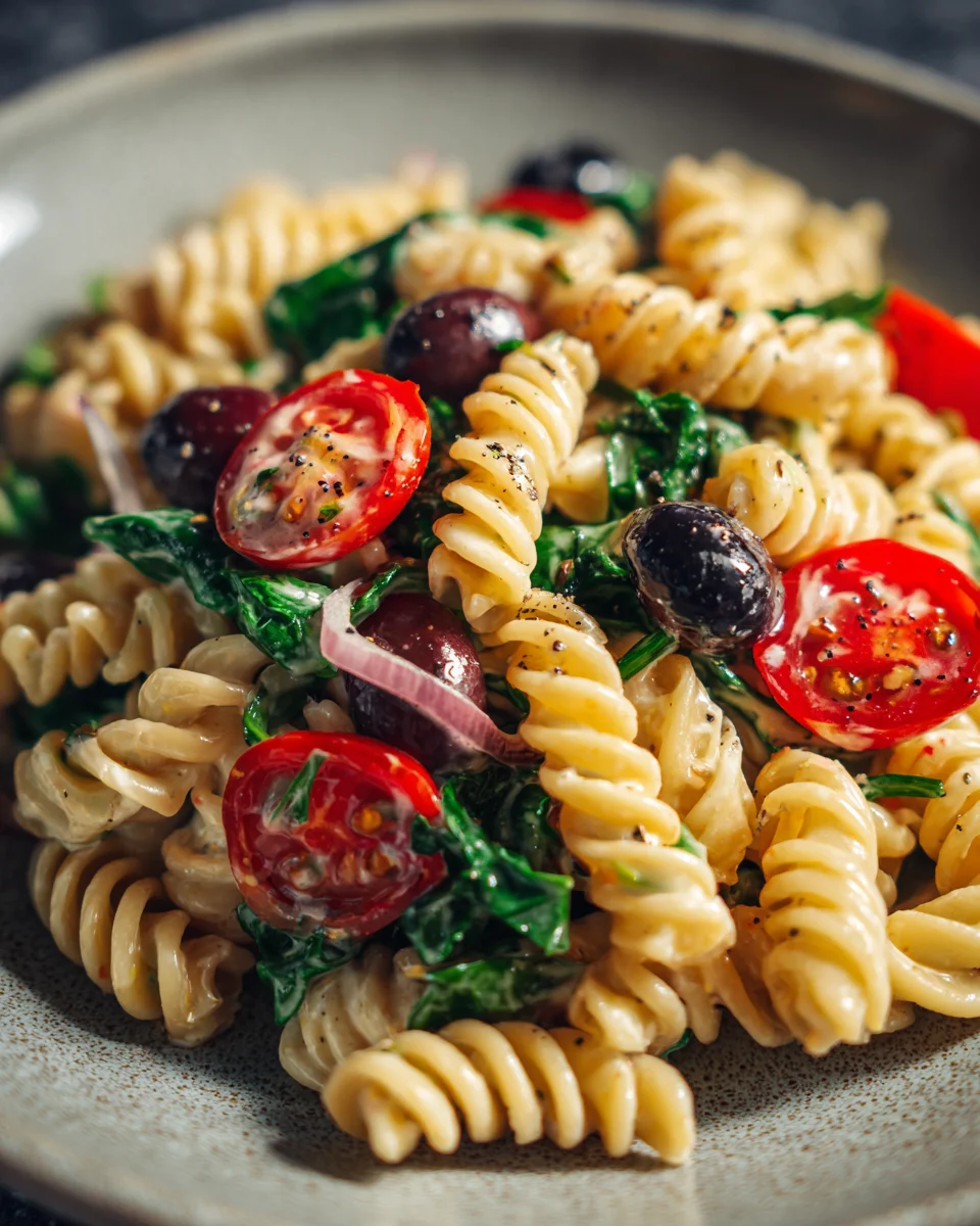 Creamy Vegan Pasta Salad