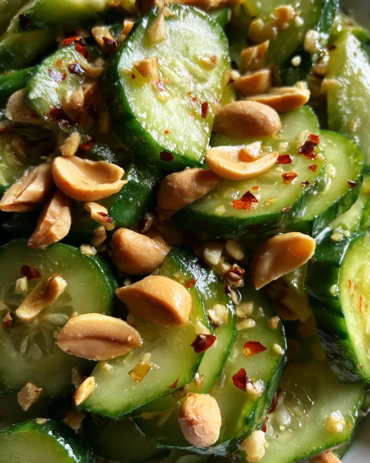 Cucumber Salad with Peanuts