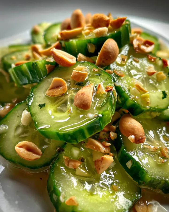 Cucumber Salad with Peanuts