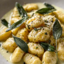 Gnocchi with Sage Butter Sauce: A Delightful Italian Classic