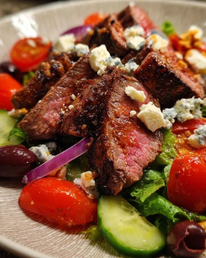 Greek-Inspired Steak Salad