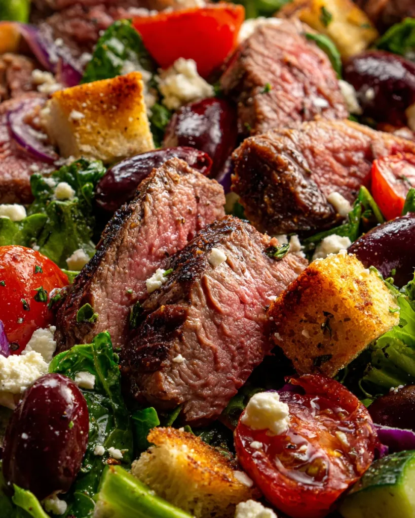 Greek-Inspired Steak Salad