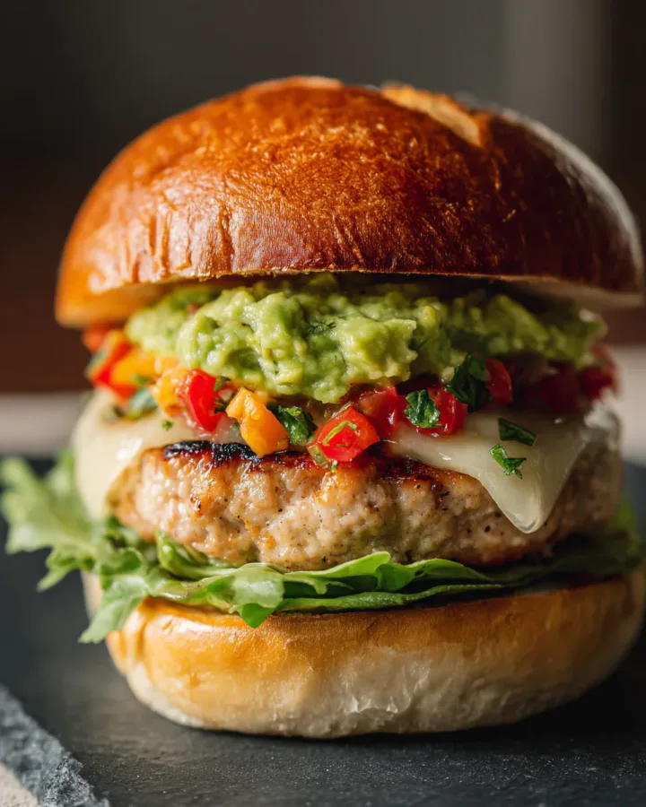 Guacamole Turkey Burgers