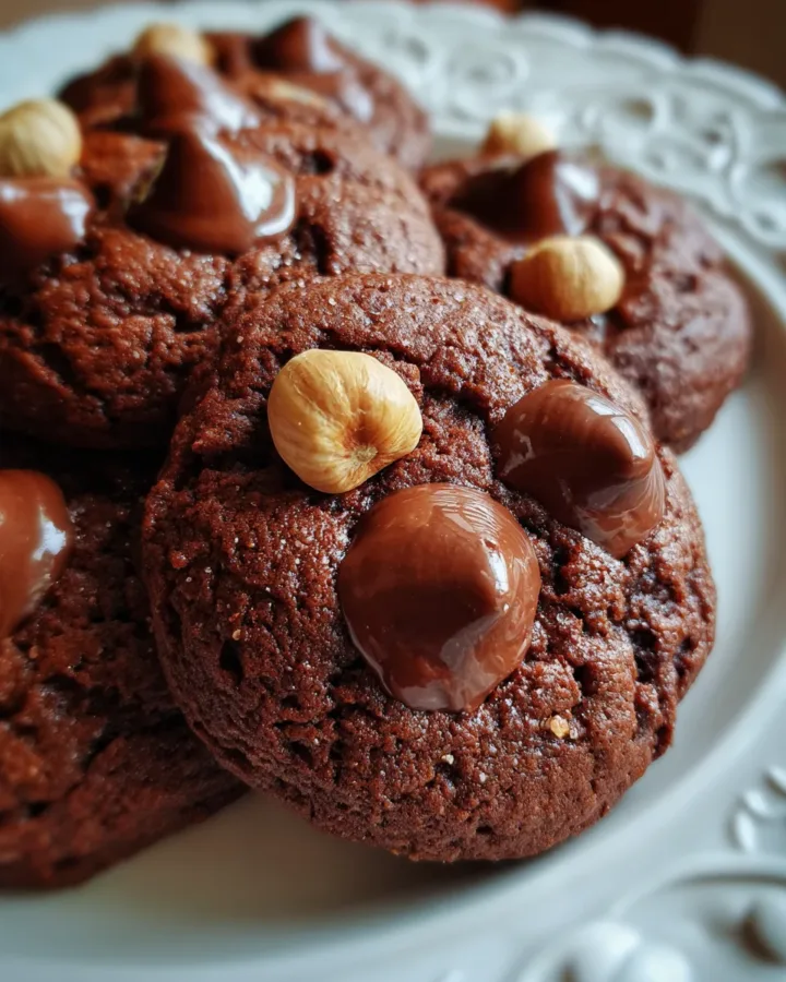 Hazelnut Cookies With Milk Chocolate
