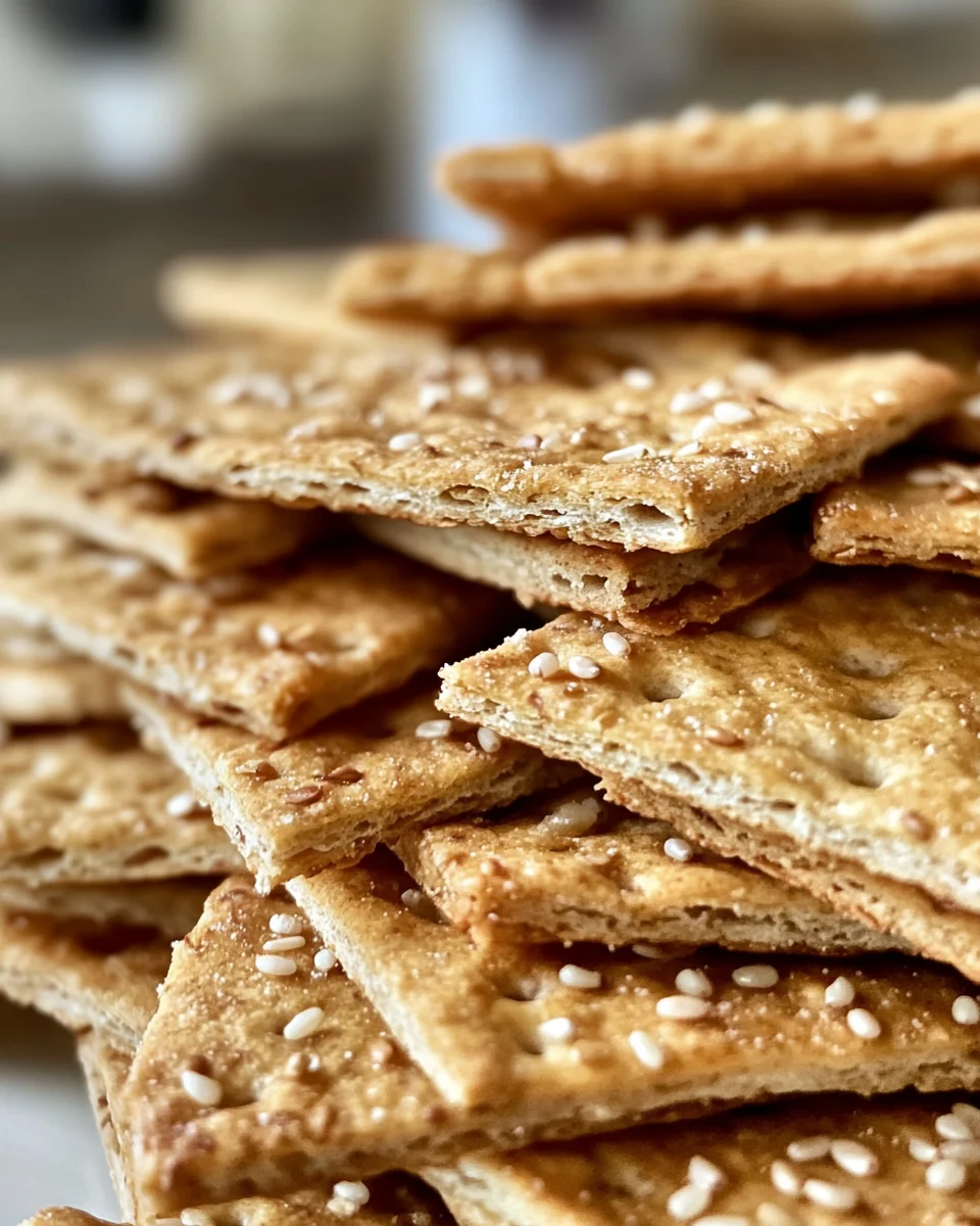 Homemade Whole Grain Crackers