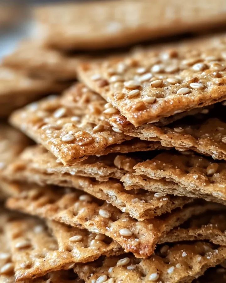 Homemade Whole Grain Crackers