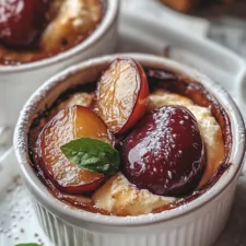 Honey-Baked Plums with Mascarpone: A Delightful Dessert Recipe