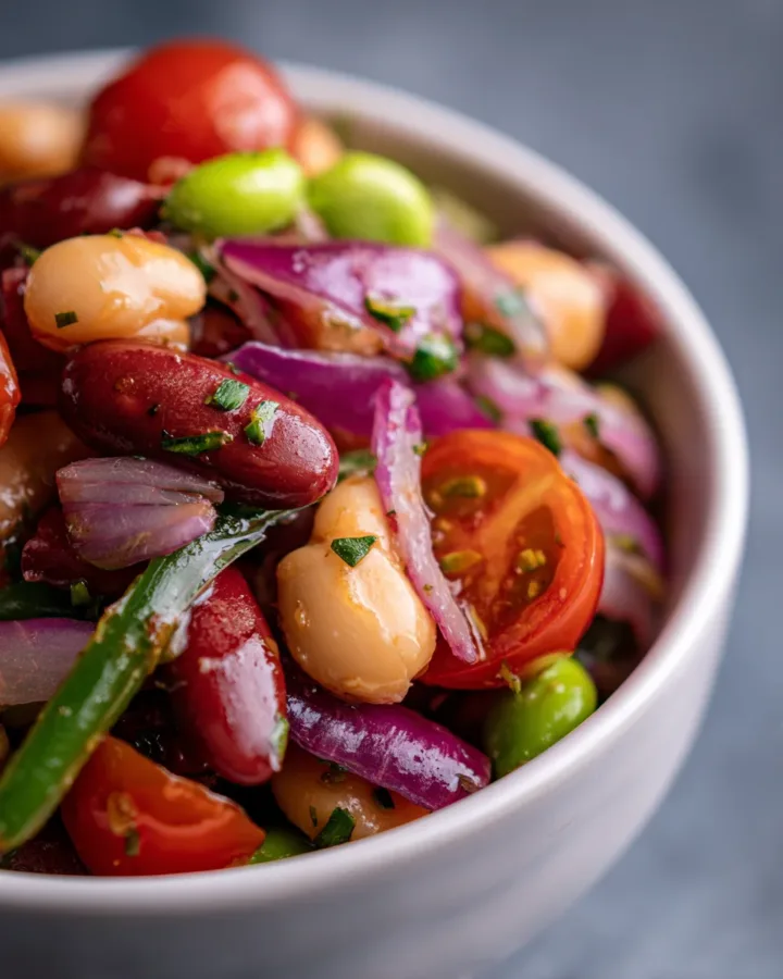 Honey-Mustard Bean Salad