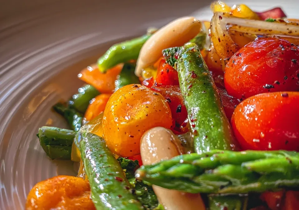 Honey-Mustard Bean Salad