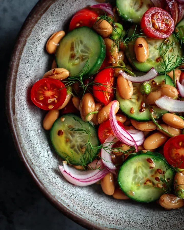 Honey-Mustard Bean Salad