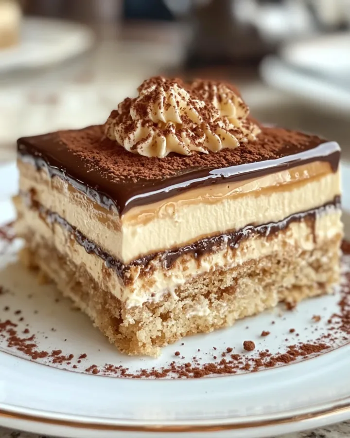 Iced Coffee Icebox Cake