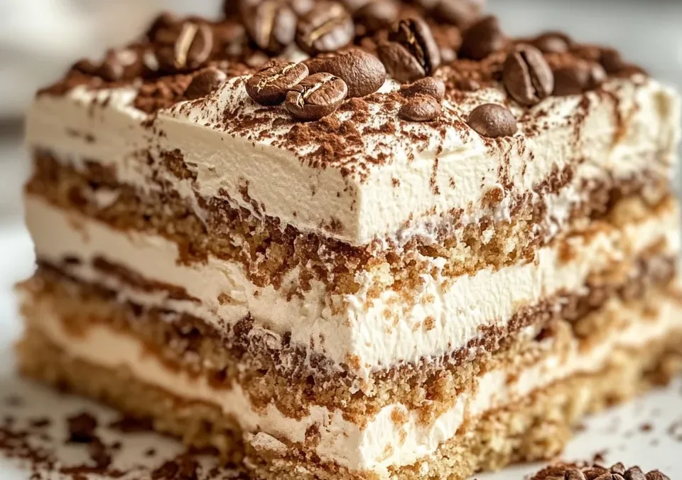Iced Coffee Icebox Cake
