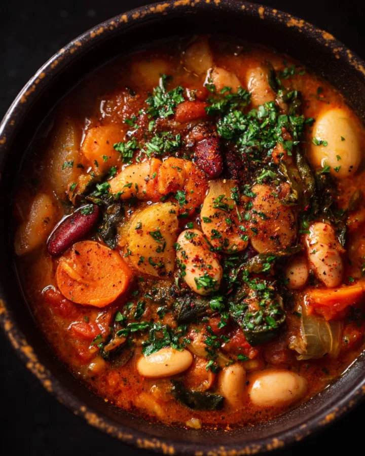 Instant Pot Harissa Bean Stew