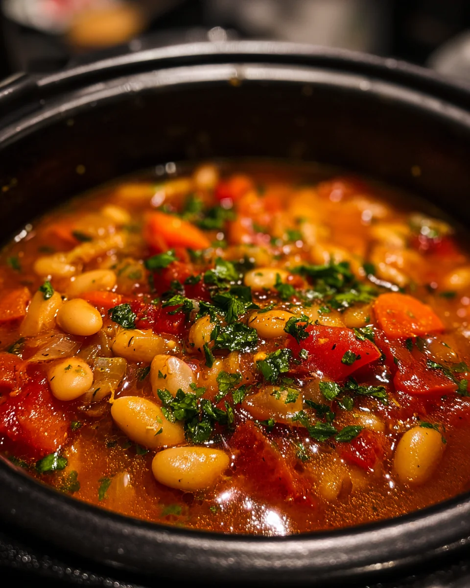Instant Pot Harissa Bean Stew
