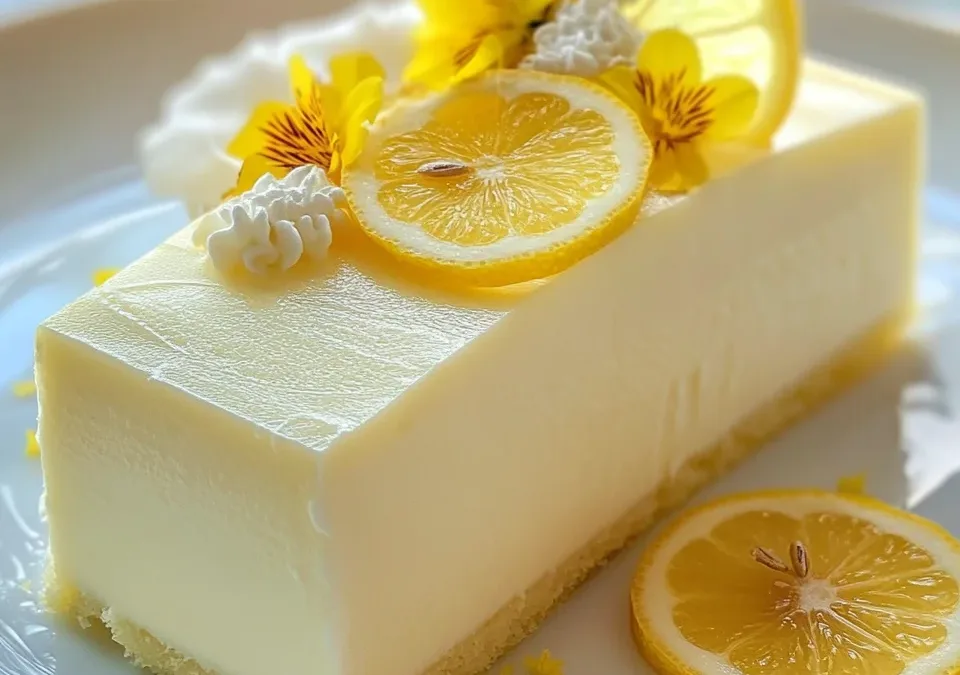 Lemon Mousse Cake