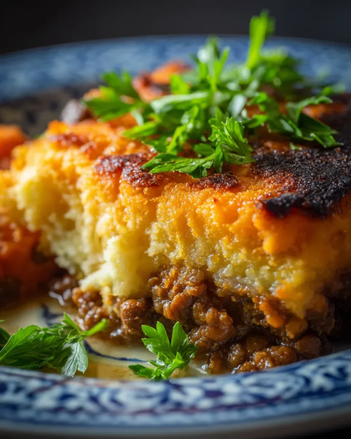 Lentil Shepherd's Pie with Sweet Potato
