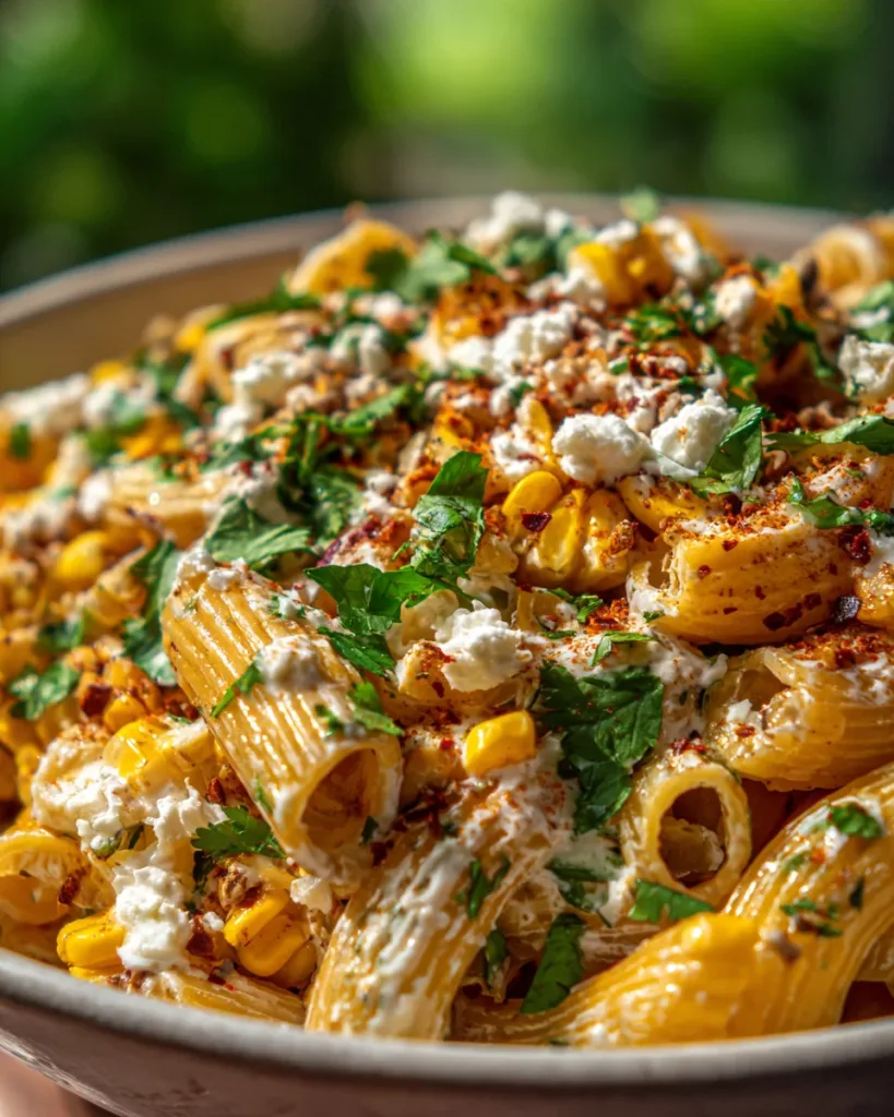 Mexican Street Corn Pasta Salad