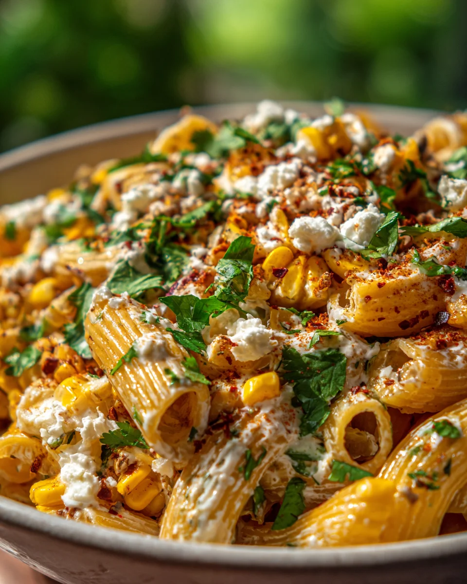 Mexican Street Corn Pasta Salad