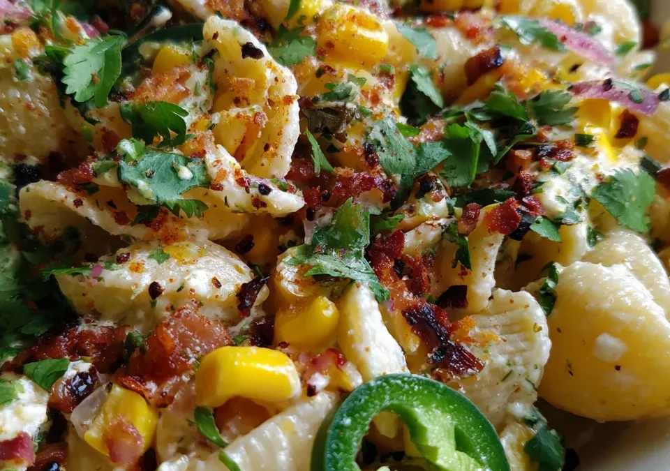 Mexican Street Corn Pasta Salad