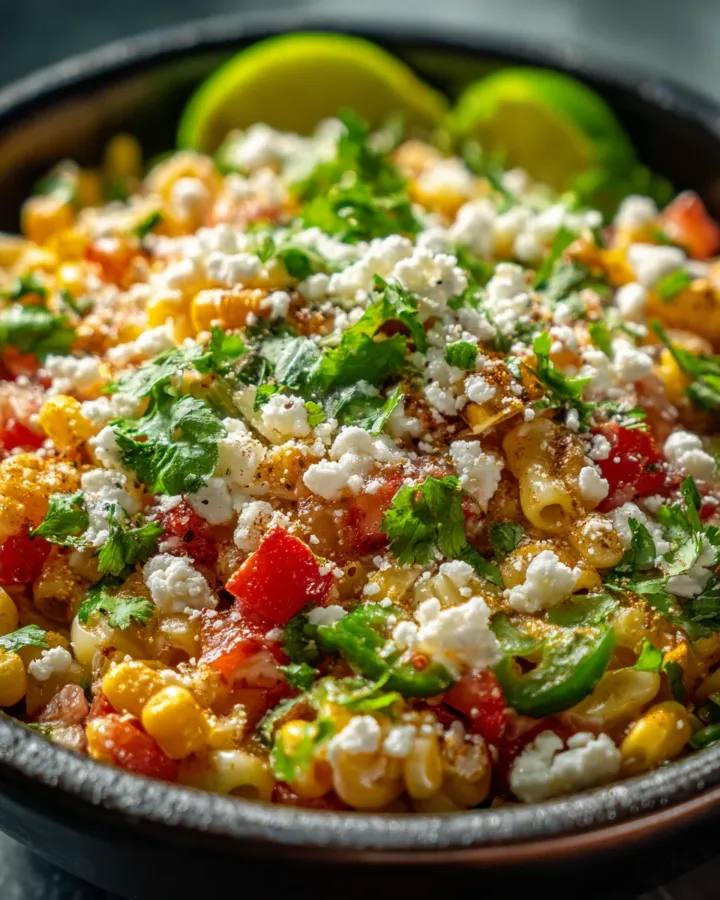 Mexican Street Corn Pasta Salad