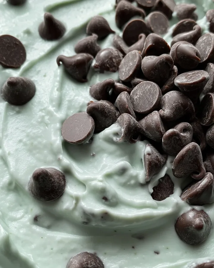 Mint Chocolate Chip Cheesecake Dip