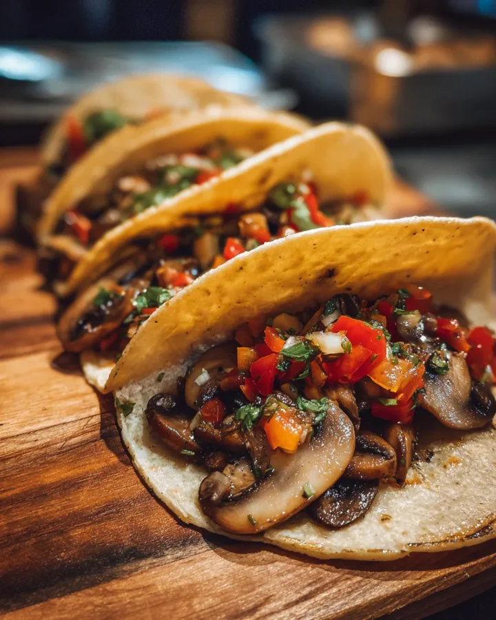 Mushroom Tacos