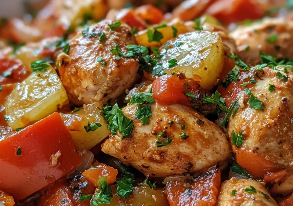 One-Pan Mediterranean Chicken