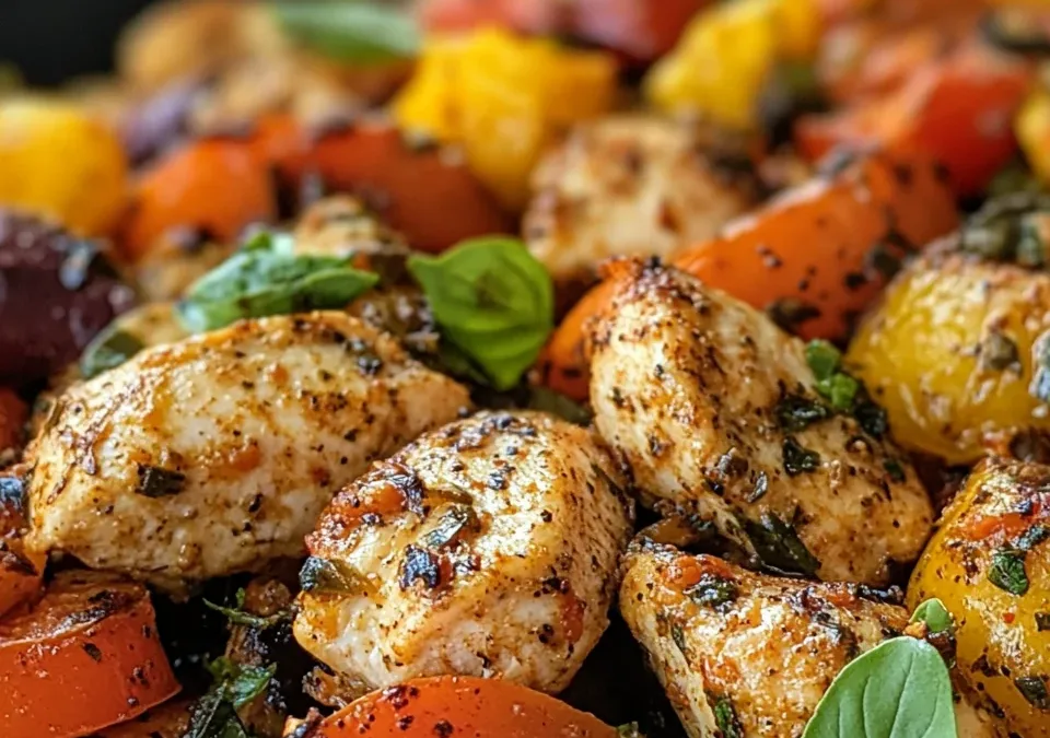 One-Pan Mediterranean Chicken