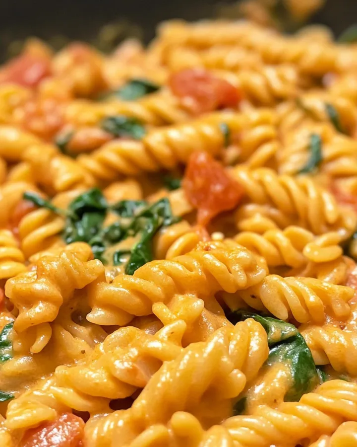 One‑Pot Creamy Tomato & Spinach Pasta