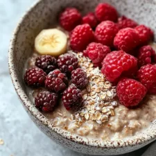 Overnight Oats with Roasted Berries Recipe