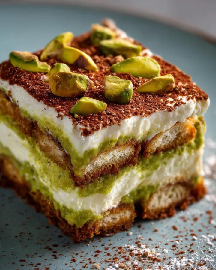 Pistachio Tiramisu
