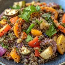 Quinoa & Lentil Salad with Roasted Vegetables: A Nutritious and Flavorful Recipe