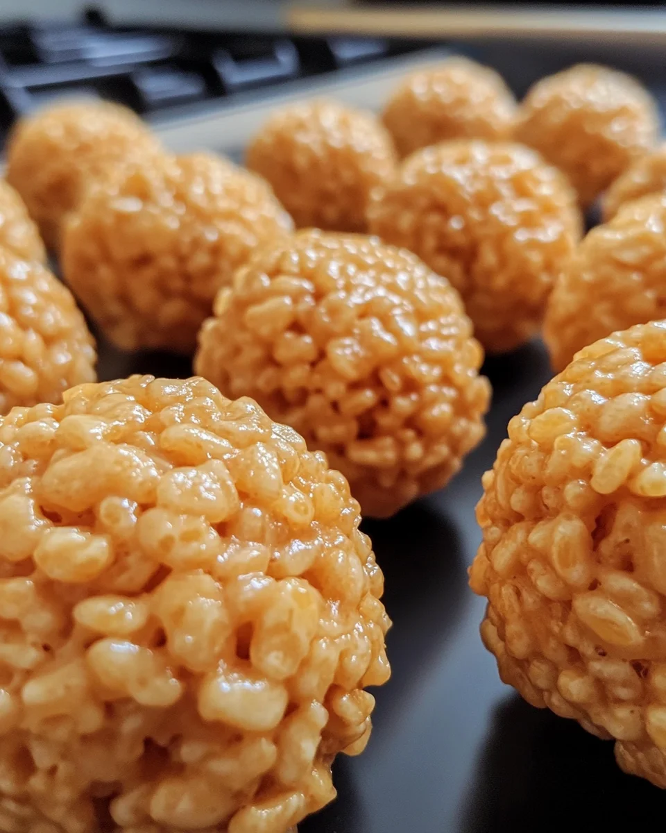 Rice Krispie Peanut Butter Balls