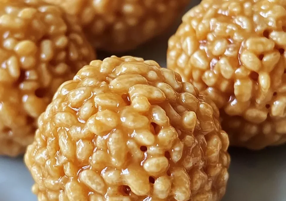 Rice Krispie Peanut Butter Balls