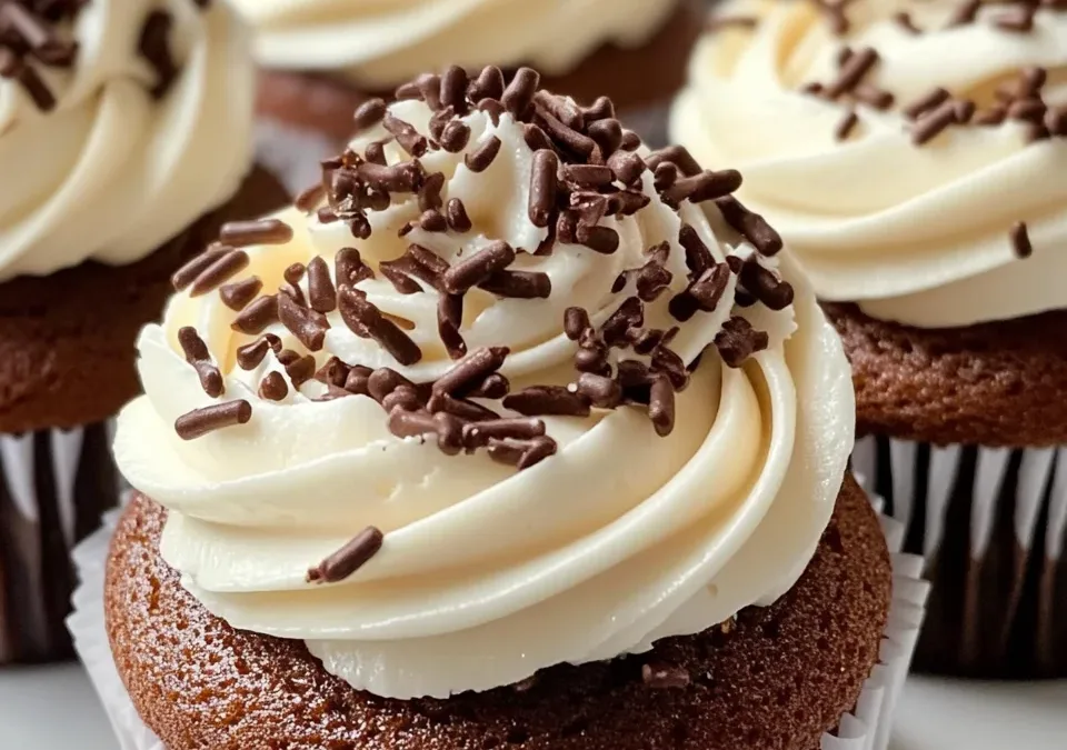SUMMER BLACK FOREST CUPCAKES