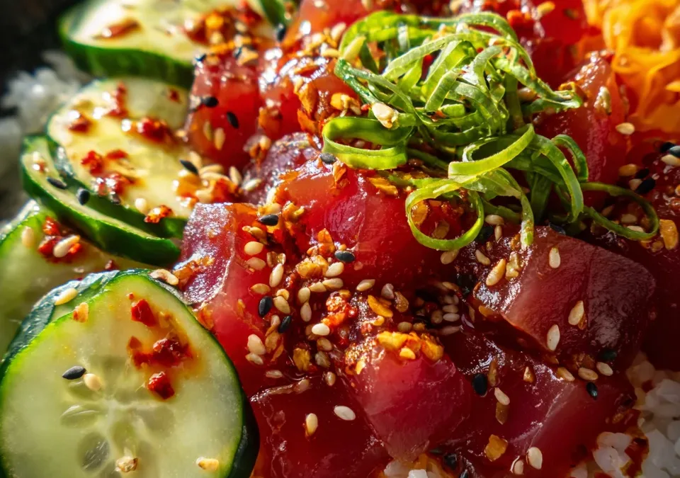 Spicy Tuna Sushi Bowls