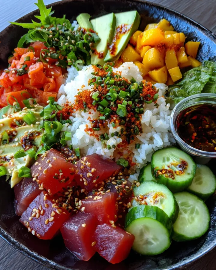 Spicy Tuna Sushi Bowls