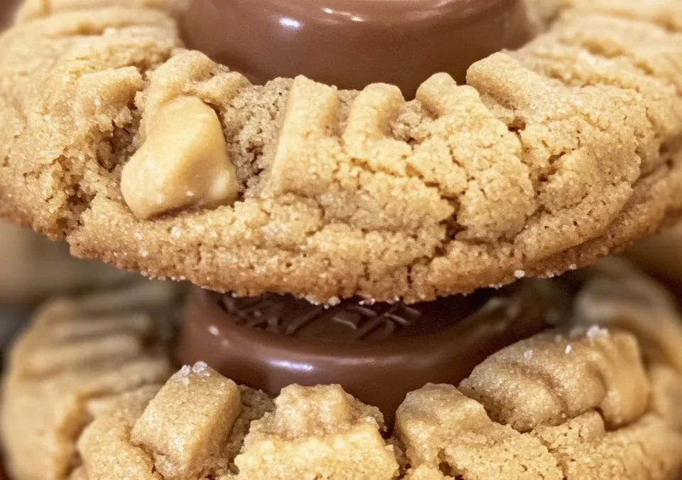Triple Reese’s Peanut Butter Cookies
