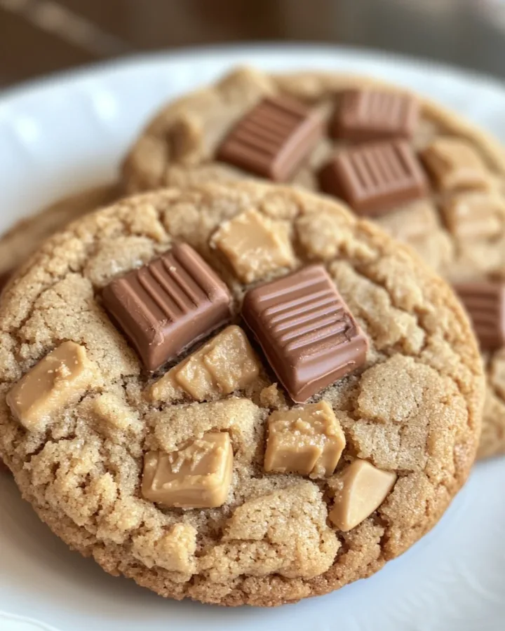 Triple Reese’s Peanut Butter Cookies